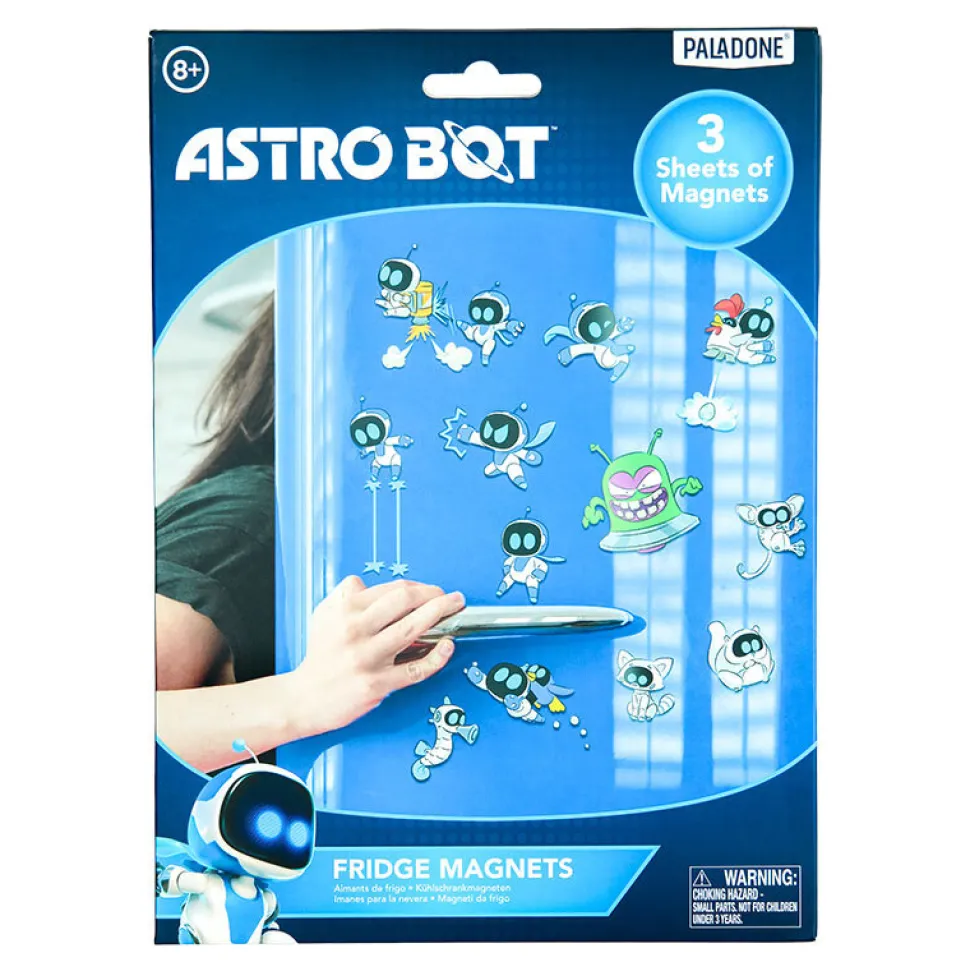 Astro Bot Kylskåpsmagneter 34-pack