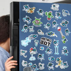 Astro Bot Kylskåpsmagneter 34-pack