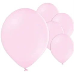 Ballonger Ljusrosa 30 cm, 50-pack