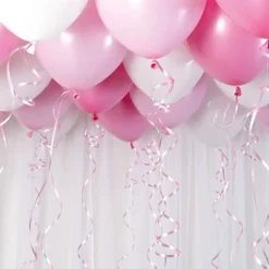 Ballongkit till tak - Rosa