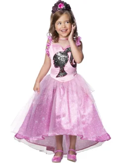 Barbie Princess Maskeraddräkt 5-6 år (110-116 cm)