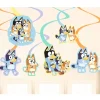 Bluey - Hängande Swirl Dekorationer 6-pack