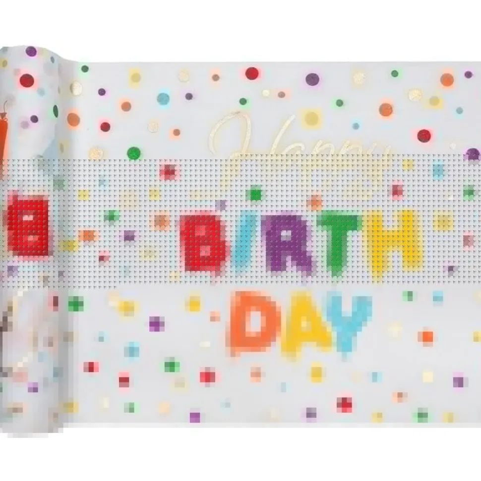 Bordslöpare - Happy Birthday 3 meter