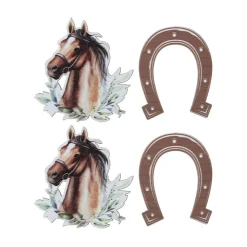 Champion Horse - Lyxig konfetti i trä