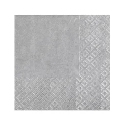 Cocktailservetter - Silver 25-pack