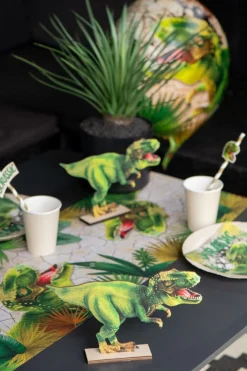 Dinosaurie - Pappsugrör 8-pack