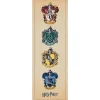 Dörrposter - Harry Potter House Crests 53 x 158 cm