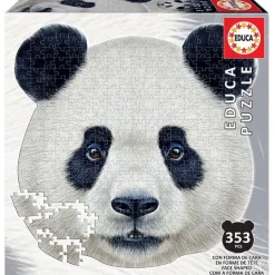 Educa Silhuett Pussel, Panda ansikte 353 bitar