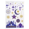 Eid Mubarak - Fönsterklistermärken 2 ark