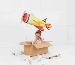 Folieballong Flygplan 91 cm