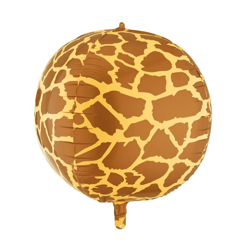 Folieballong Giraffmönster 50 cm