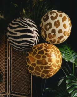 Folieballong Giraffmönster 50 cm