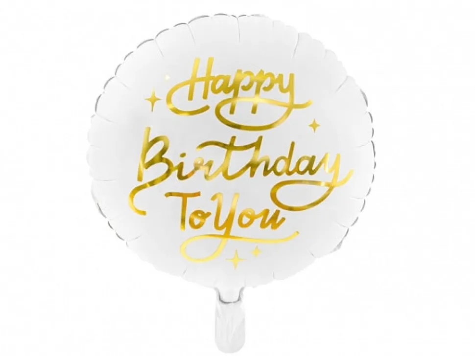 Folieballong, Happy birthday to you