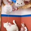 Folieballong Kattansikte 60 cm
