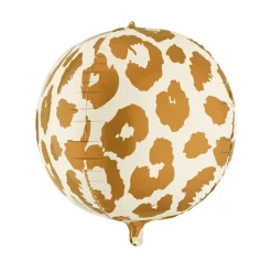 Folieballong Leopardmönster 50 cm