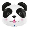 Folieballong Pandahuvud 56 cm