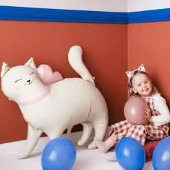 Folieballong Söt Katt 83 x 77 cm