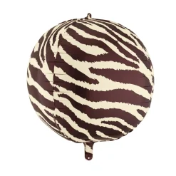 Folieballong Zebramönster 50 cm