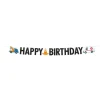 Fordonstema - Girlang Happy Birthday