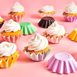 FunCakes - Muffinsformar Blomformade Pastellmix 48-pack