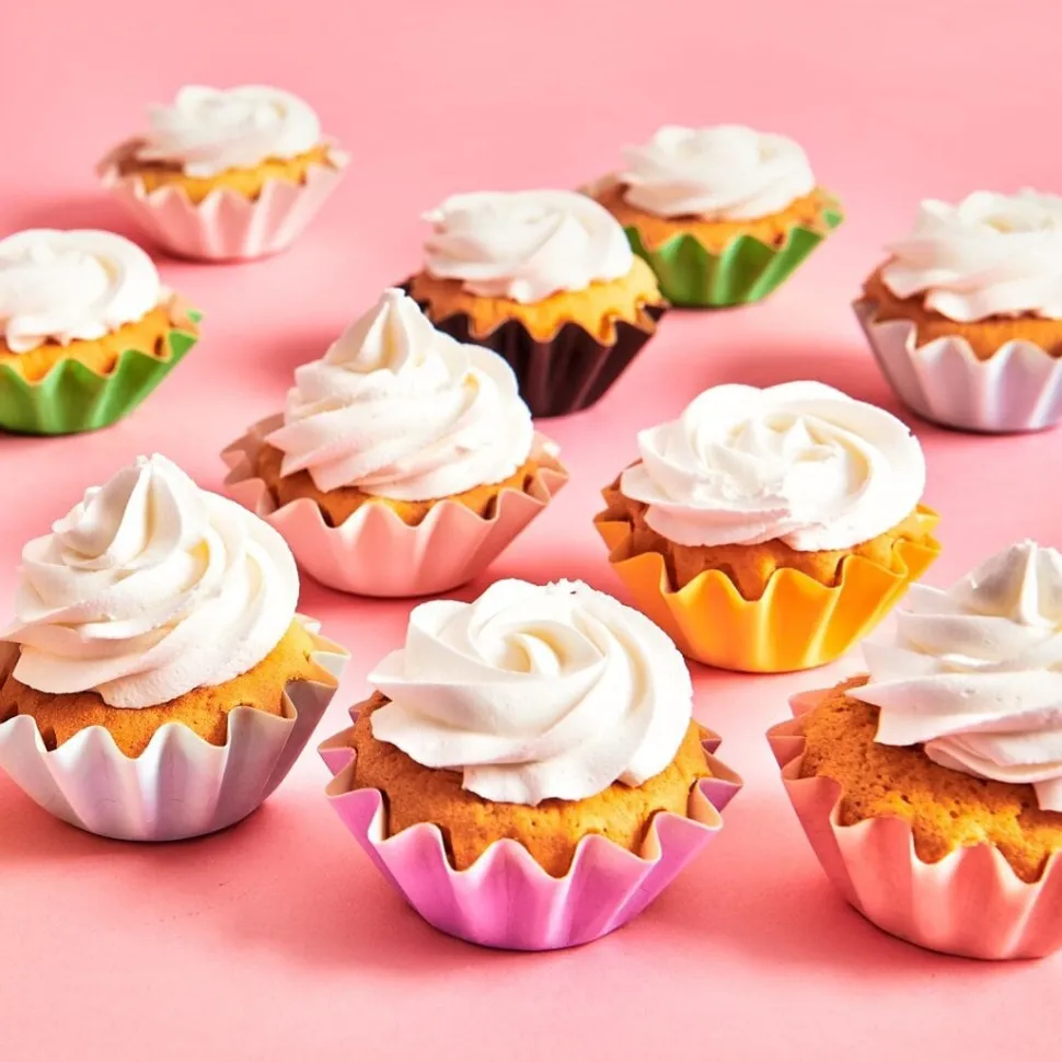 FunCakes - Muffinsformar Blomformade Pastellmix 48-pack
