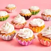 FunCakes - Muffinsformar Blomformade Pastellblå 48-pack