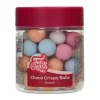 FunCakes - Stora Chokladkulor i Rosa/Peach/Blå 130 gram