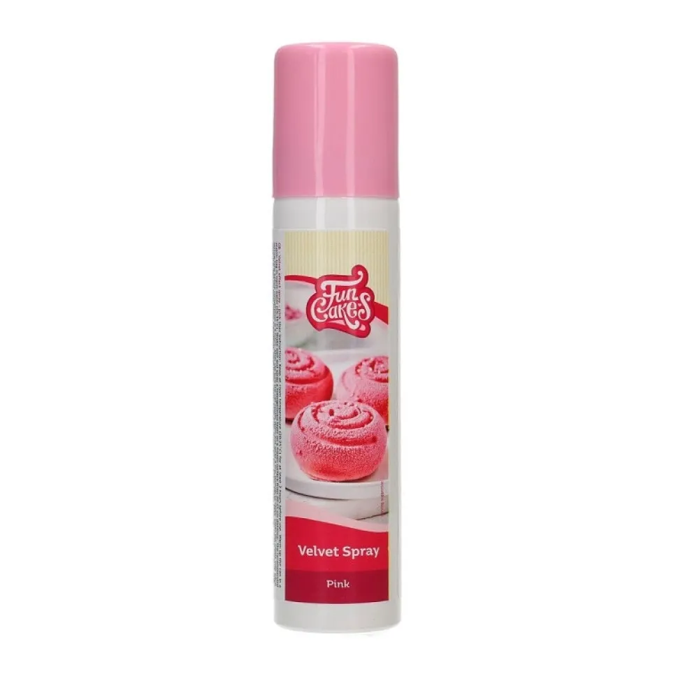 FunCakes - Ätbar Sprayfärg Rosa 100 ml