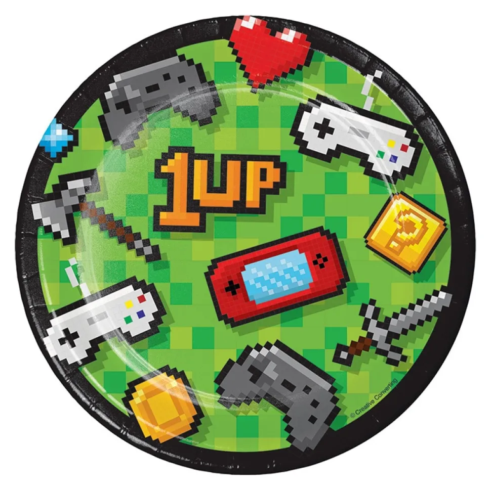 Gaming Party - Assietter 8-pack