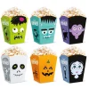 Halloween Monsters Popcornboxar 6-pack