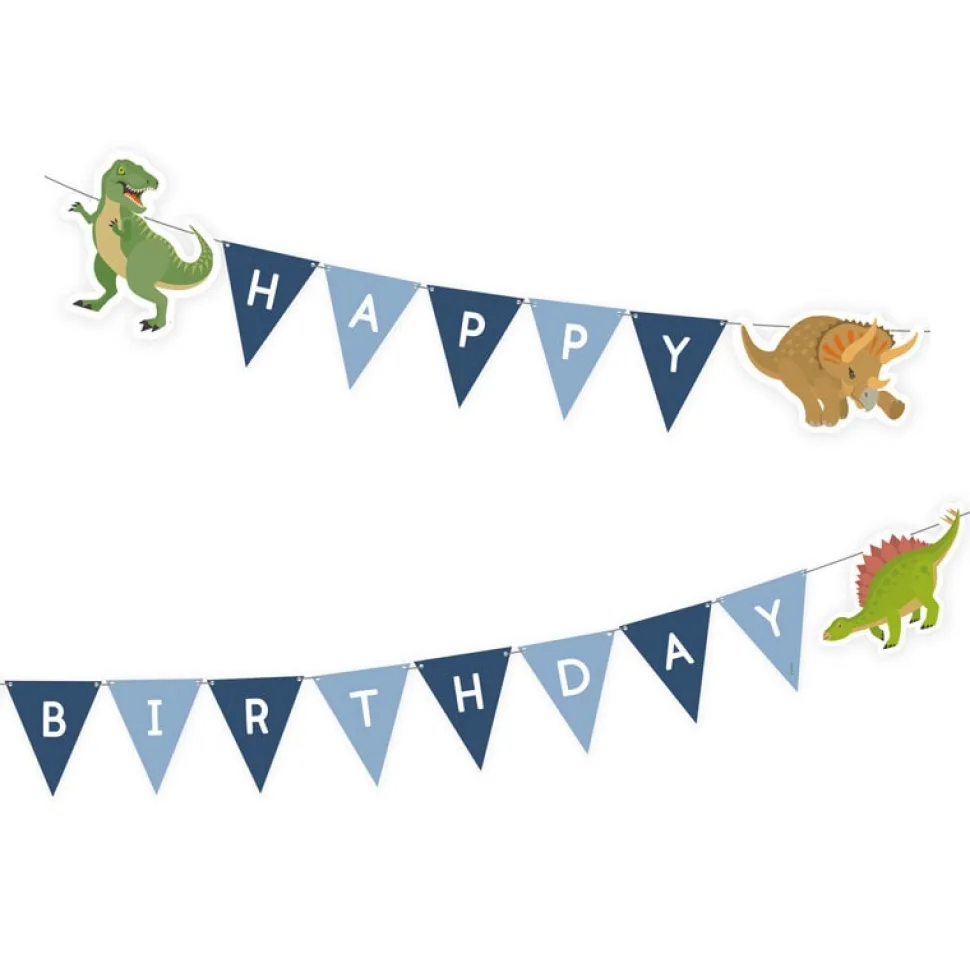 Happy Dinosaur - Girlang Happy Birthday