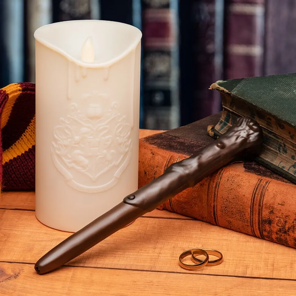 Harry Potter - Stearinljus lampa med trollstav
