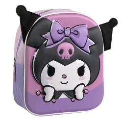 Hello Kitty Kuromi - Barnryggsäck med 3D-effekt