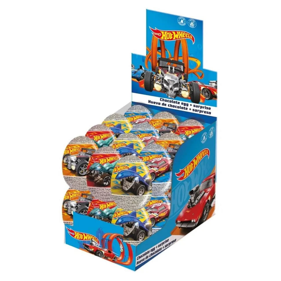 Hot Wheels Chokladägg med överraskning