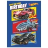 Hot Wheels Födelsedagskort