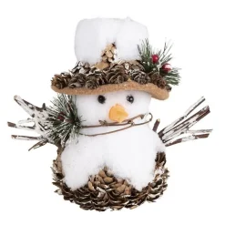 Juldekoration Snögubbe 15 cm