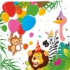 Jungle Balloons - Servetter 20-pack