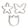 Kakformar Fjäril & Blommor 3-pack