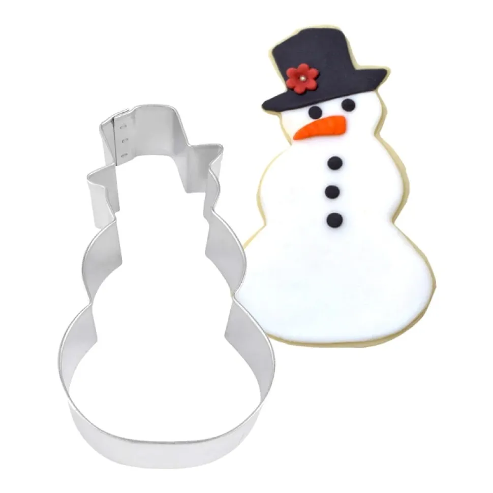 Kakform Snögubbe