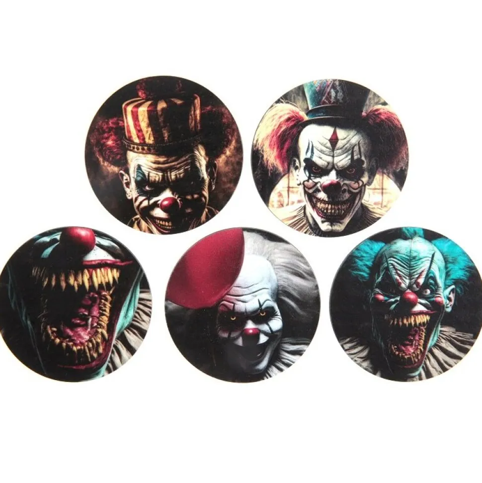 Killer Clown - Lyxig konfetti i trä