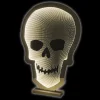 LED Dekorationsbelysning - Dödskalle 20-40 cm