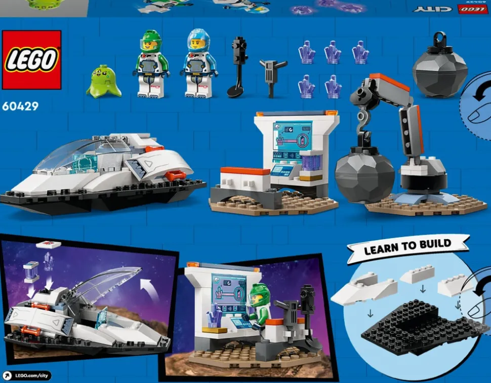 LEGO City - Rymdskepp och asteroidupptäckt 4+
