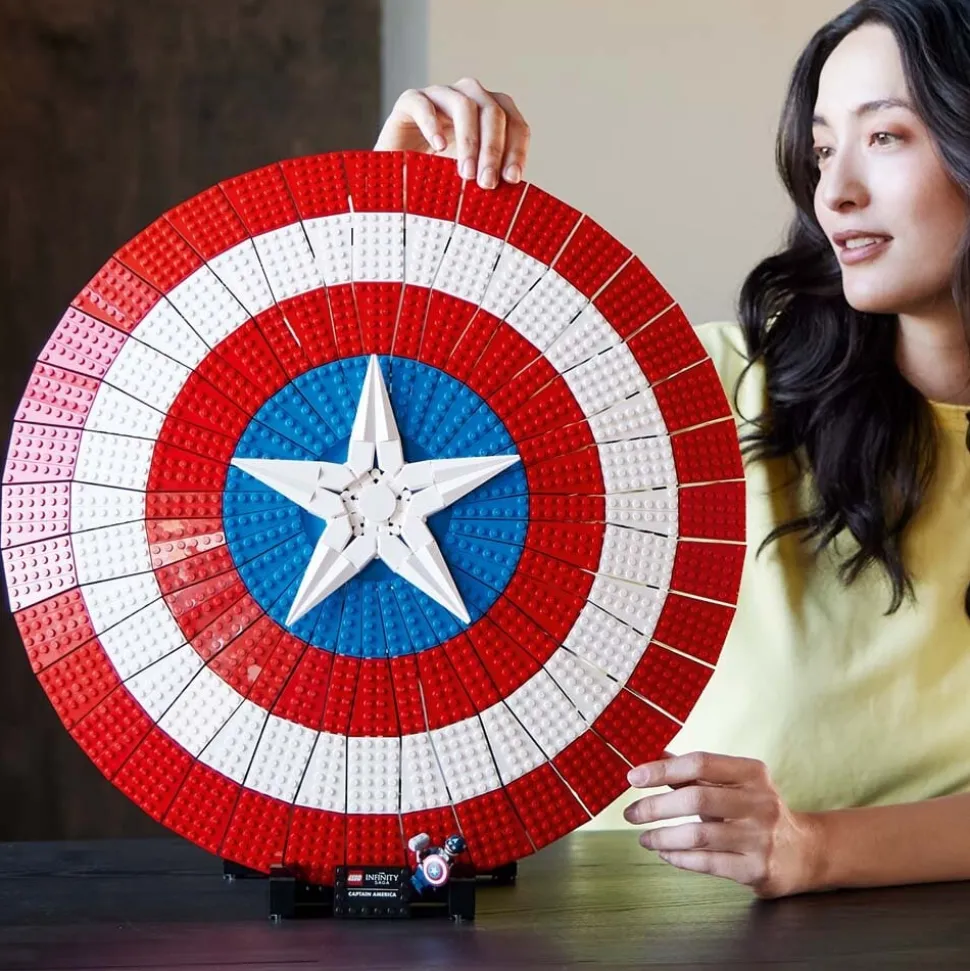 LEGO Marvel - Captain Americas sköld 18+