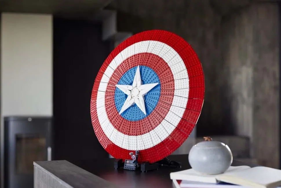 LEGO Marvel - Captain Americas sköld 18+