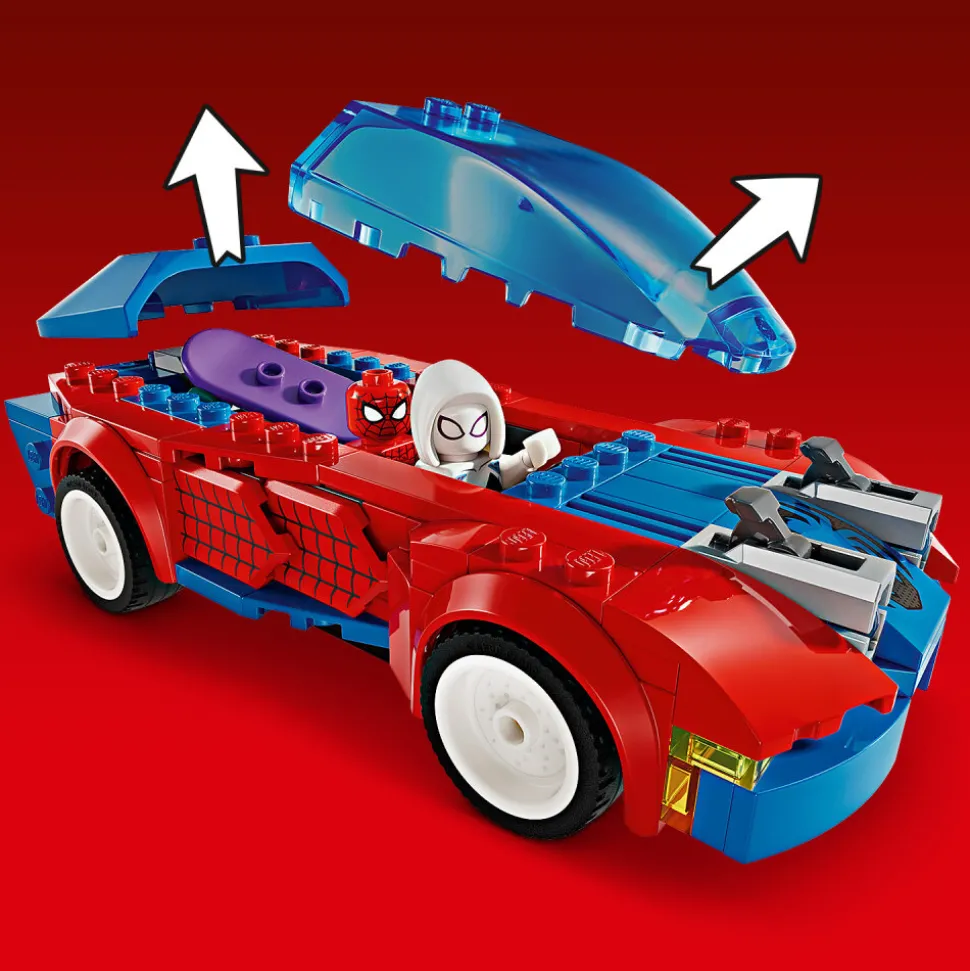 LEGO Marvel - Spider-Mans racerbil & Venom Green Goblin 7+
