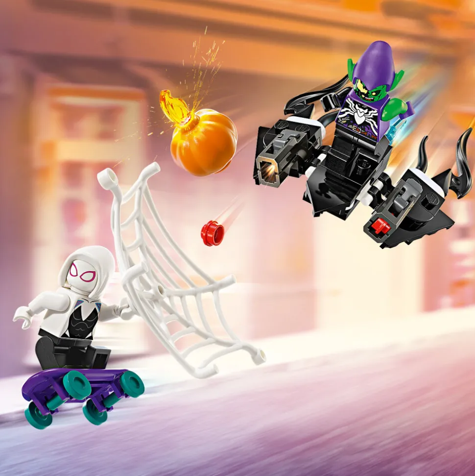 LEGO Marvel - Spider-Mans racerbil & Venom Green Goblin 7+