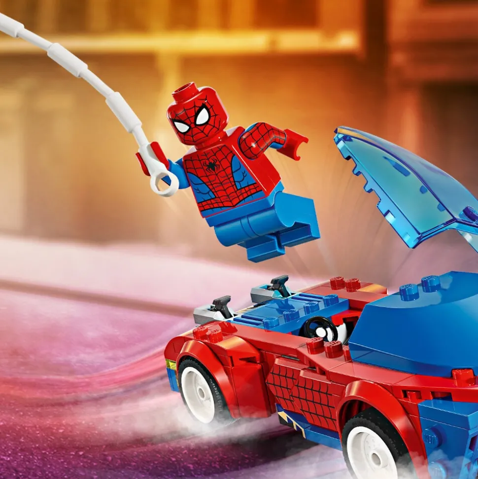 LEGO Marvel - Spider-Mans racerbil & Venom Green Goblin 7+