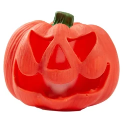 Lysande Halloweenpumpa med färgskiftande ljus