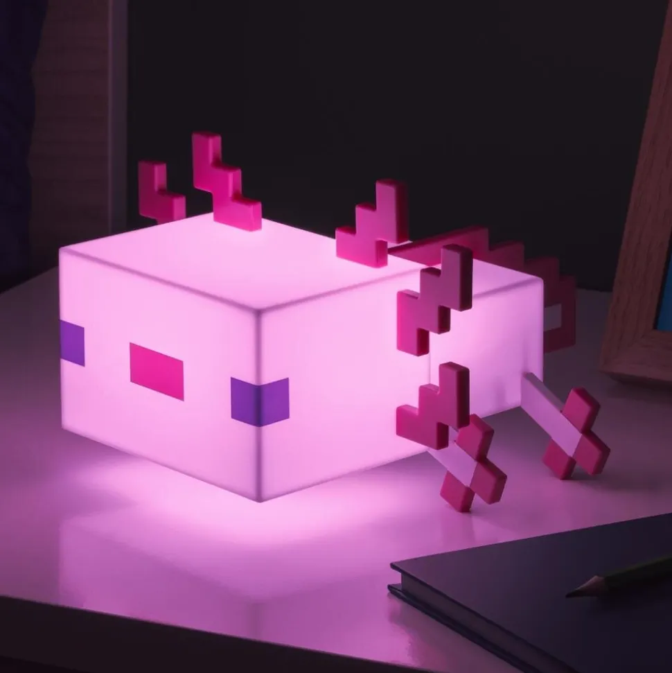 Minecraft - Lampa Axolotl