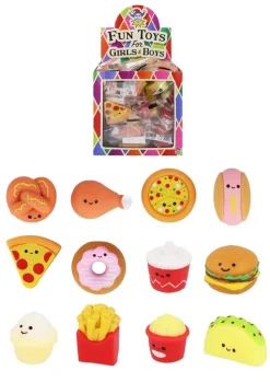 Mini Squishy Snabbmat 4 cm